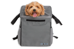 All In One Pet Carrier Bag | Dog Bike Basket | Backpack for Dogs & Cats | Car Booster Seat